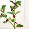 Decorator's Warehouse 30” Holly Stem With Red Berries > Cardinal|Kristin'S Picks