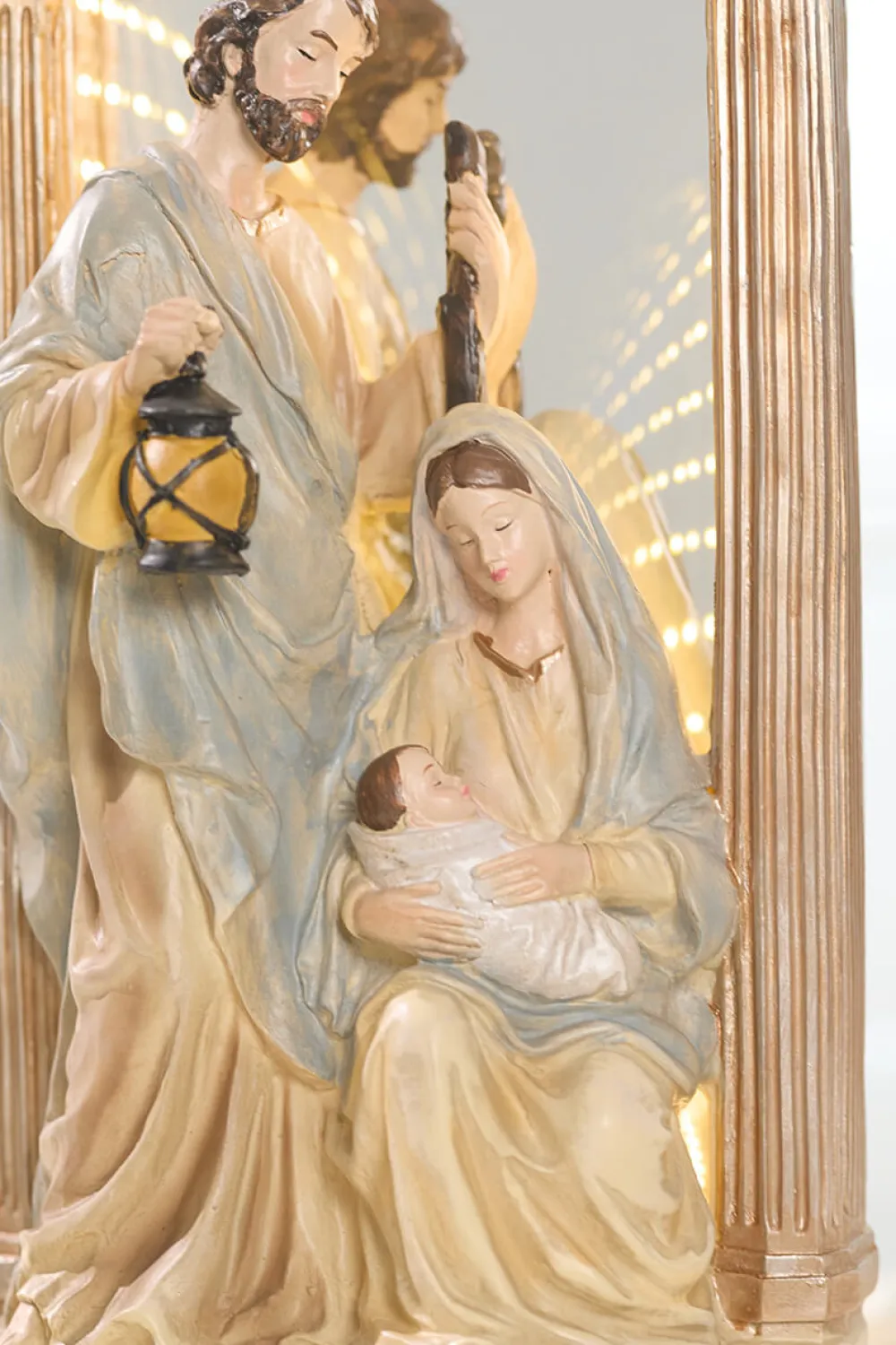 Decorator's Warehouse 23" Holy Family with Ekkolight > Infinity Lights|Christmas Decor