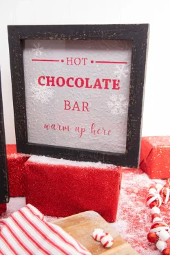 Decorator's Warehouse 12” Hot Chocolate Wall Decor > Best Sellers|Christmas Decor
