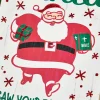 Decorator's Warehouse 12.5"H x 6"L "Santa Saw Your Profile" Sign > North Pole Party|Christmas Decor