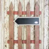 Decorator's Warehouse 21”H x 32”W Wood Chalkboard Arrow Fence > Fall Decor|Fall Decor