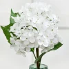 Decorator's Warehouse 22" Hydrangea Spray - White > Patriotic Decor|Christmas Decor