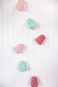 Decorator's Warehouse 46” Ice Gumdrop Ornament Garland > Christmas Decor|Under 48"