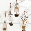 Decorator's Warehouse Icon with Bell Wood Ornament > Christmas Ornaments|Winter Woodland
