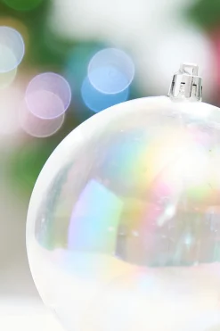 Decorator's Warehouse 4" Iridescent Ball Ornament > Retro Brites|Christmas Decor