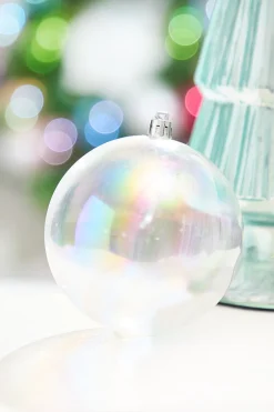 Decorator's Warehouse 4" Iridescent Ball Ornament > Retro Brites|Christmas Decor