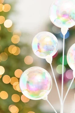 Decorator's Warehouse 15" Iridescent Ball Pick > Christmas Sprays|Christmas Decor