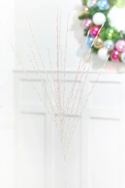 Decorator's Warehouse 32" Iridescent Twisted Grass Spray > Christmas Sale|Christmas Sprays
