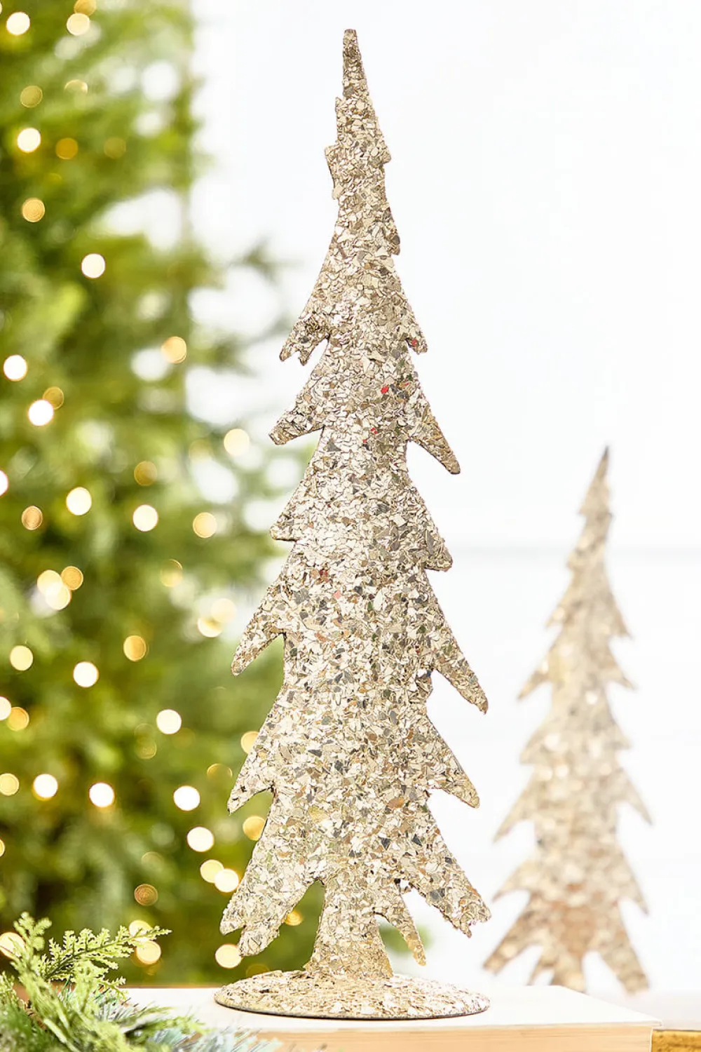 Decorator's Warehouse 17" Iron Tree > Tabletop & Accent Trees|Christmas Decor