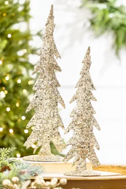 Decorator's Warehouse 13.5" Iron Tree > Tabletop & Accent Trees|Christmas Decor