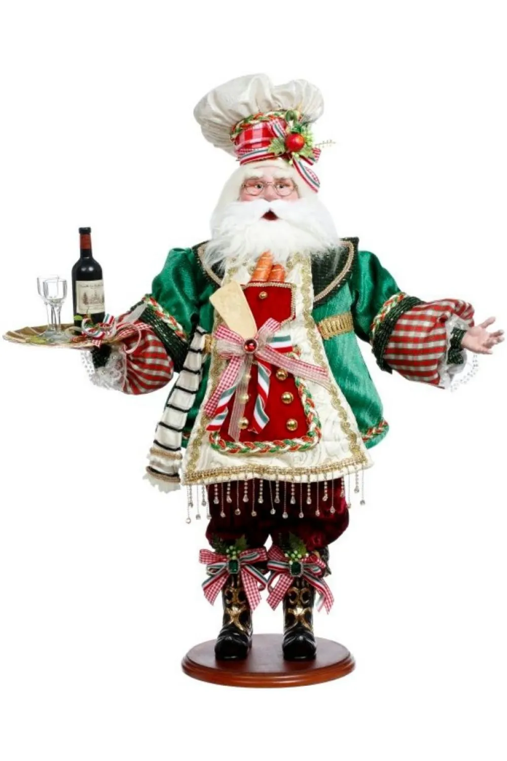 Decorator's Warehouse 25" Italian Chef Santa - Mark Roberts > Mark Roberts