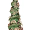 Decorator's Warehouse 15" Jeweled Christmas Tree, Green - Mark Roberts > Mark Roberts