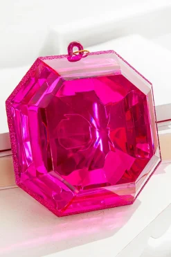 Decorator's Warehouse 6" Jewel Ornaments - Pink > Jewels|Christmas Decor