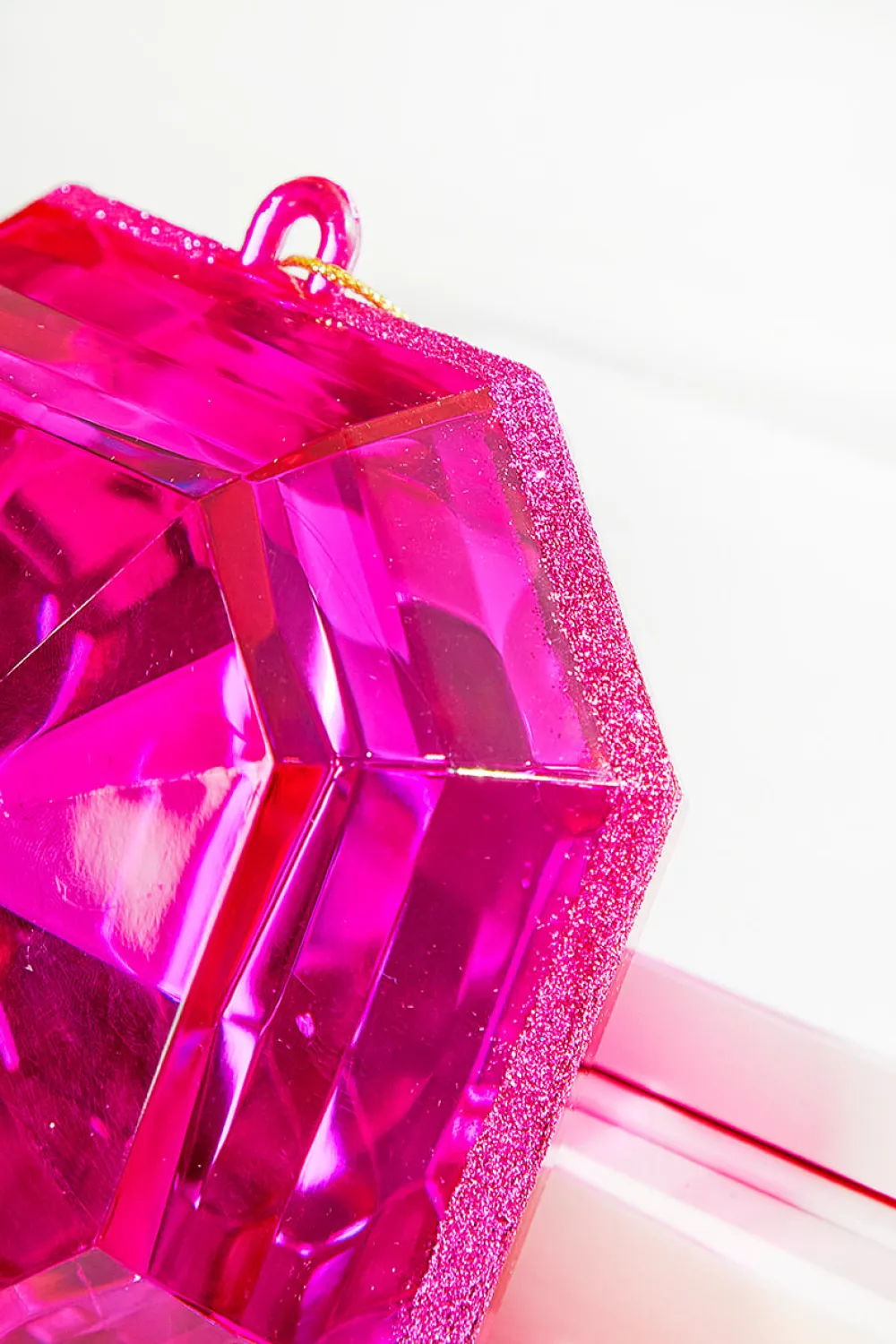 Decorator's Warehouse 6" Jewel Ornaments - Pink > Jewels|Christmas Decor