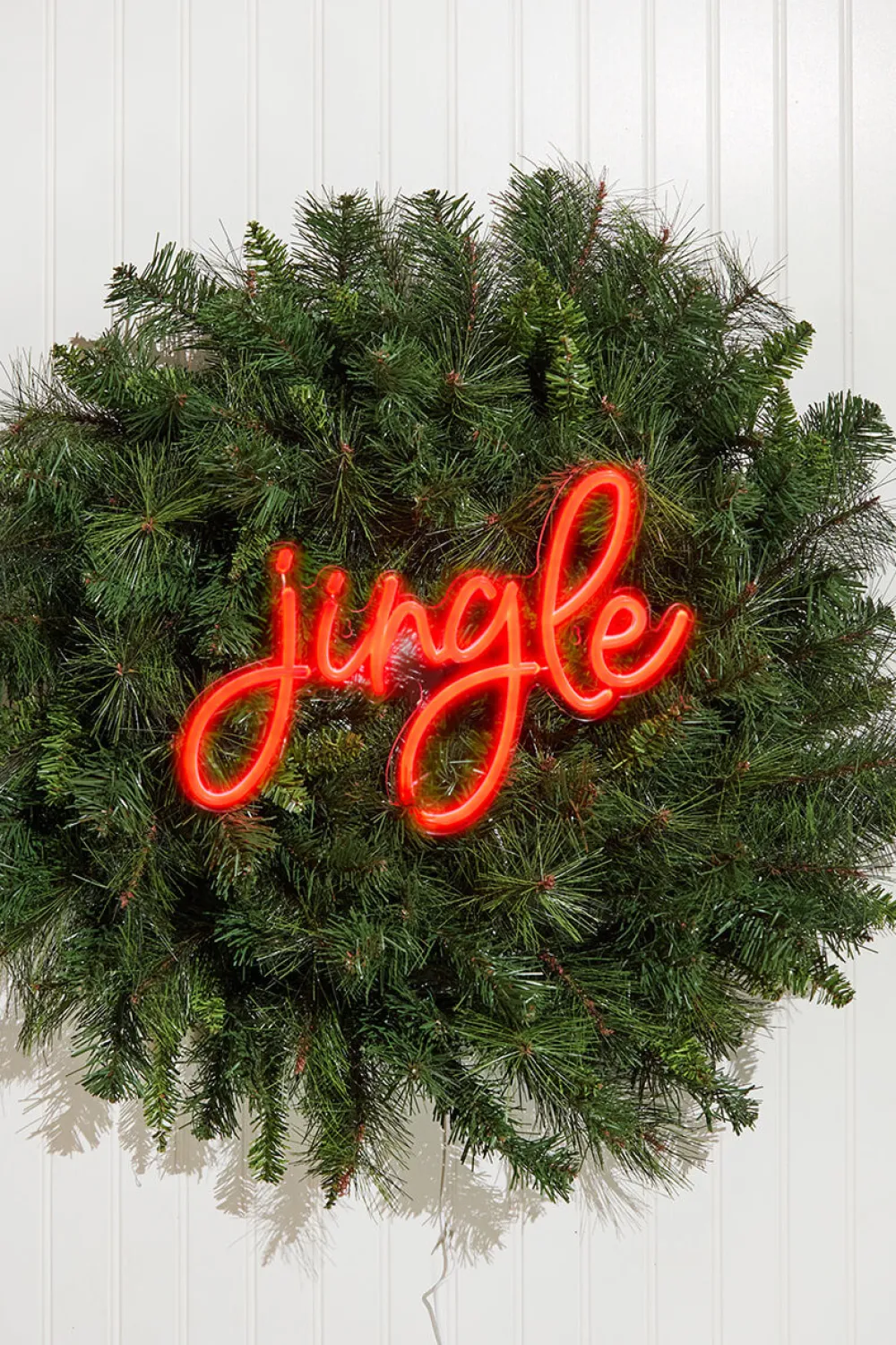 Decorator's Warehouse 13.6"Jingle Lit Neon Sign > Christmas Decor|Indoor Lighting