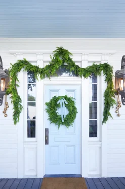 Decorator's Warehouse 30" Just Cut Real Touch Norfolk Pine Wreath > All Wreaths|Believe