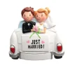 Decorator's Warehouse 3" Just Married Customizable Ornament > Christmas Ornaments|Christmas Decor