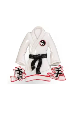 Decorator's Warehouse 3.5" Karate Jacket Customizable Ornament > Christmas Ornaments|Christmas Decor