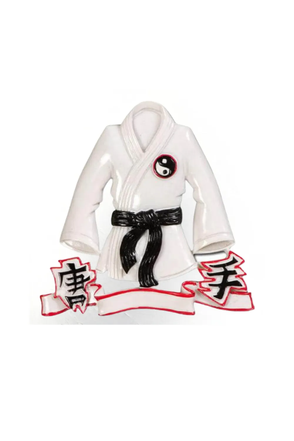 Decorator's Warehouse 3.5" Karate Jacket Customizable Ornament > Christmas Ornaments|Christmas Decor