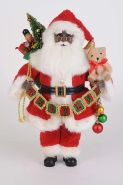 Decorator's Warehouse 17" Karen Didion Believe in Santa > Santas & Angels|Christmas Accents