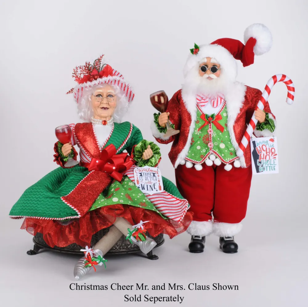 Decorator's Warehouse Karen Didion Christmas Cheer Mrs. Claus > Santas & Angels|Karen Didion