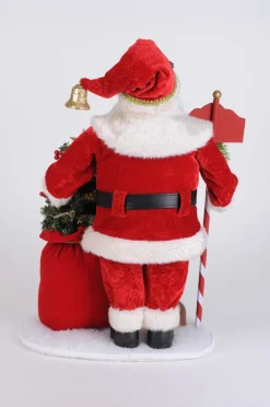 Decorator's Warehouse Karen Didion Lighted North Pole Magic Santa > Santas & Angels|Karen Didion
