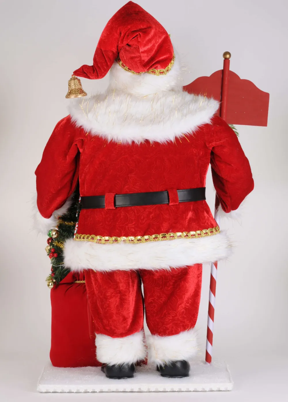 Decorator's Warehouse Karen Didion Lighted North Pole Santa > Santas & Angels|Karen Didion