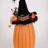 Decorator's Warehouse 31" Karen Didion Lighted Tall Fiber Optic Pumpkin > Halloween|Halloween