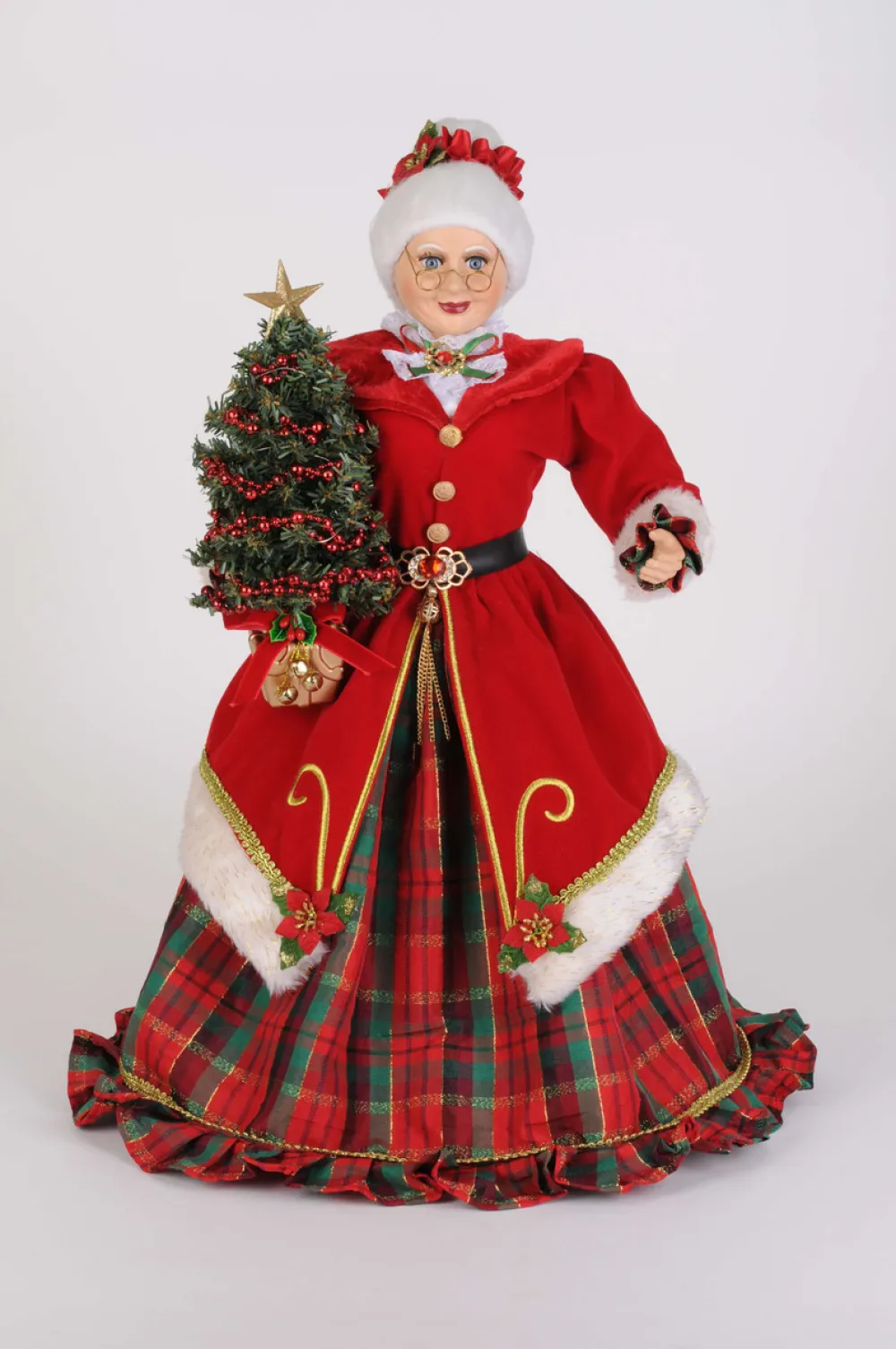 Decorator's Warehouse 20" Karen Didion Lighted Traditional Mrs. Claus > Santas & Angels|Karen Didion
