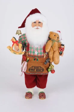 Decorator's Warehouse 17" Karen Didion Toymaker Santa > Santas & Angels|Karen Didion
