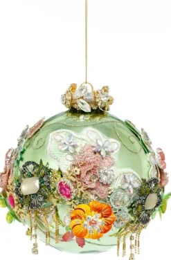 Decorator's Warehouse 5" Kings Jewel Ball Ornament, Mint - Mark Roberts > Mark Roberts