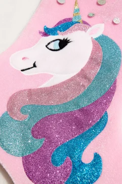 Decorator's Warehouse 18" Kurt S. Adler Unicorn Stocking > Christmas Textiles|Christmas Decor