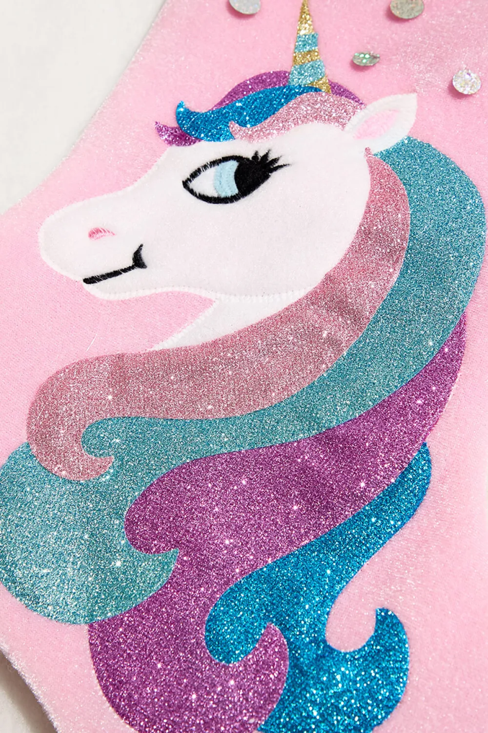 Decorator's Warehouse 18" Kurt S. Adler Unicorn Stocking > Christmas Textiles|Christmas Decor