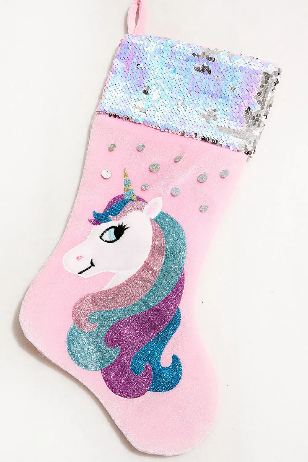 Decorator's Warehouse 18" Kurt S. Adler Unicorn Stocking > Christmas Textiles|Christmas Decor