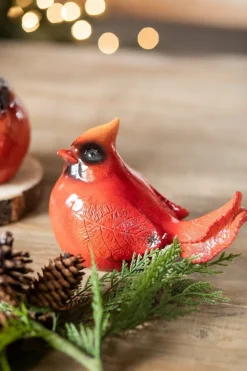 Decorator's Warehouse Large Resin Cardinal Figurine > Cardinal|Christmas Accents