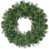 Decorator's Warehouse 60" LED Belgium Wreath (Warm White) > Outdoor Lighting|Christmas Wreaths