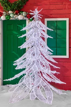 Decorator's Warehouse 7.5' LED Christmas Tree - Warm/Cool White > Christmas Decor|Outdoor Lighting