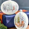 Decorator's Warehouse 6” LED Country Sled/Sleigh Frosted Ornament > Christmas Decor|Christmas Ornaments