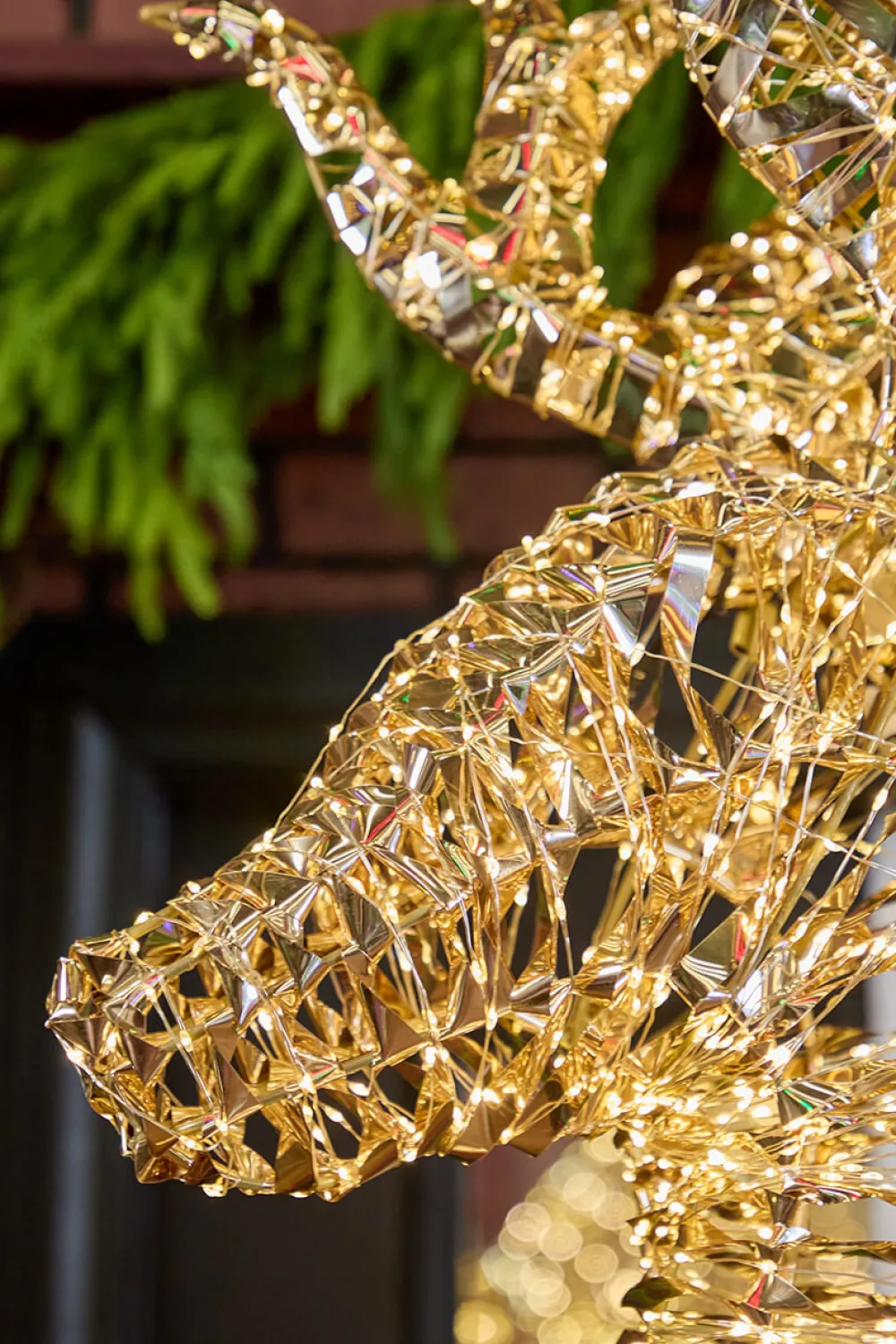 Decorator's Warehouse 8.9' LED Standing Reindeer - 5200L > Outdoor Decor|Outdoor Decor