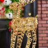 Decorator's Warehouse 2.2' LED Standing Reindeer - 100L Battery Operated > Outdoor Decor|Outdoor Decor