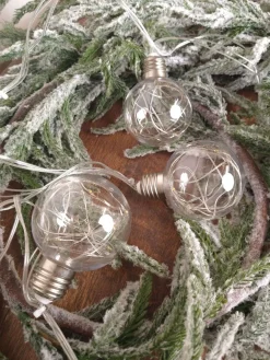Decorator's Warehouse LED String Lights with Clear Balls - 3" Orbs > Indoor Lighting|Christmas Decor