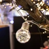 Decorator's Warehouse LED String Lights with Clear Balls - 2” Orbs > Christmas Decor|Indoor Lighting