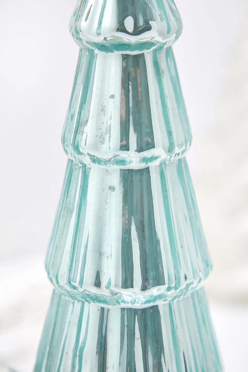Decorator's Warehouse 15" Light Blue Mercury Glass Tabletop Tree > Tabletop & Accent Trees|Christmas Decor