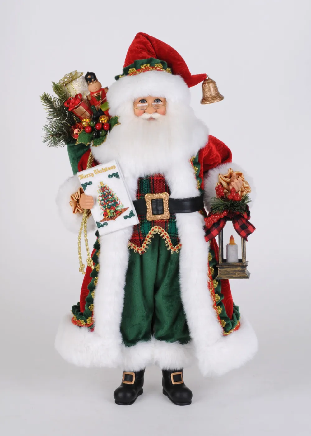 Decorator's Warehouse 20" Lighted Christmas Stories Santa > Karen Didion