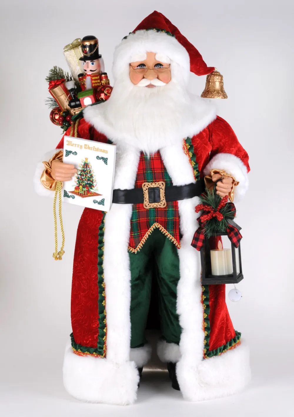 Decorator's Warehouse 36" Lighted Christmas Stories Santa > Karen Didion