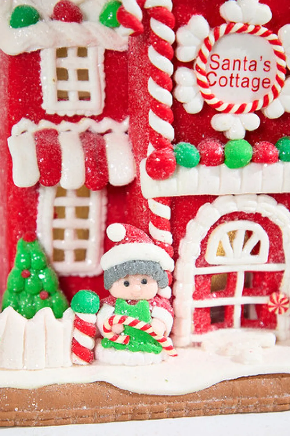 Decorator's Warehouse 9" Lighted Clay Dough Holiday Gingerbread House > Kristin'S Picks|Christmas Accents