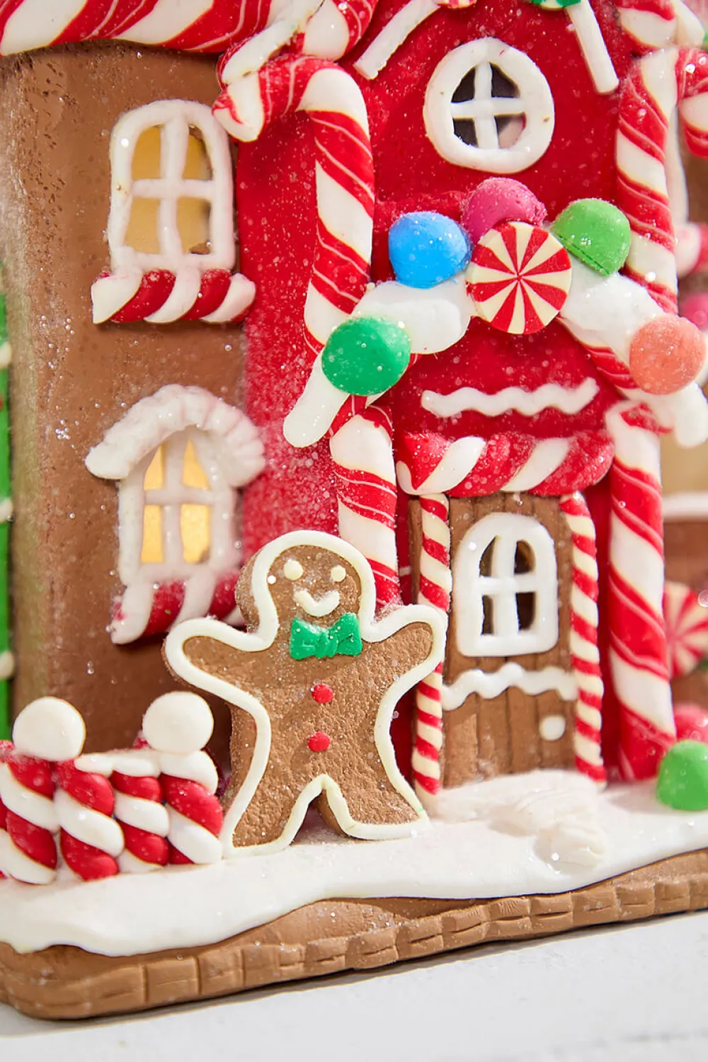 Decorator's Warehouse 9" Lighted Clay Dough Holiday Gingerbread House > Kristin'S Picks|Christmas Accents