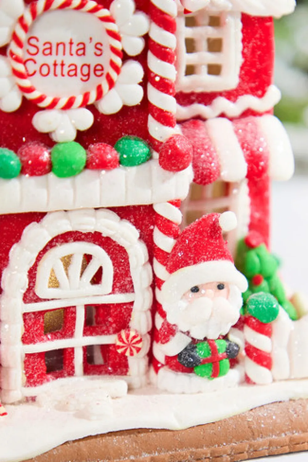 Decorator's Warehouse 9" Lighted Clay Dough Holiday Gingerbread House > Kristin'S Picks|Christmas Accents