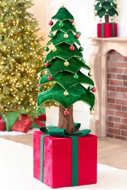 Decorator's Warehouse 59" Lighted Collapsible Holiday Tree > Christmas Decor|Christmas Accents
