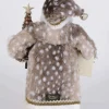 Decorator's Warehouse Lighted Natural Fawn Santa > Karen Didion
